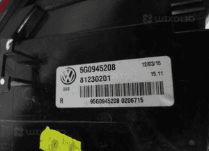 VW GOLF VII LIFT CAŁA LAMPA TYLNA PRAWA 4