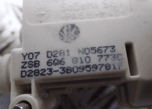 Siłownik klapki paliwa vw polo iv 9N 6Q6810773C radom 2