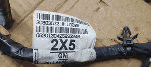 Wiązka instalacja drzwi lewy przód Opel Zafira C 20803672 7