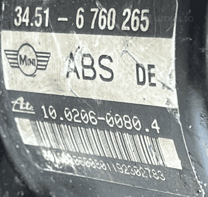 Pompa abs mini cooper R50 6760265 org fv 2