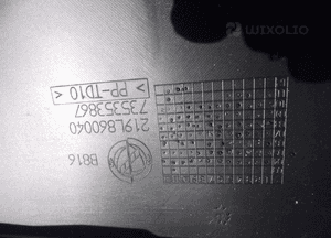Fiat multipla ii zderzak tylny nowy 735353867 4