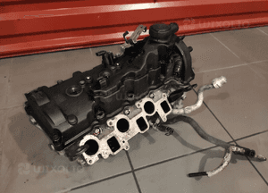 Audi Q7 4L 3.0 tdi cjga głowica cylindrów silnika wałki prawa komplet oryg 1
