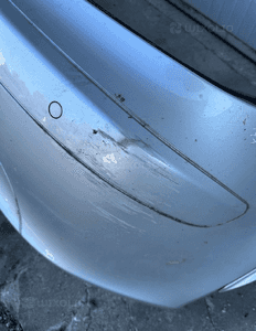 mercedes slk 171  zderzak tył tylny srebrny lak 744 czujnik pdc wiązka 5