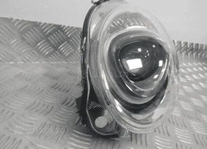 Lampa przednia przód lewa fiat 500 lift soczewka 2015-2022 7