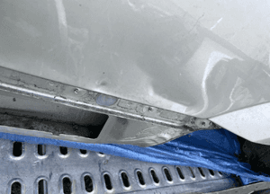 Opel vectra c GTS cwiartka błotnik tył lewy  bok 5