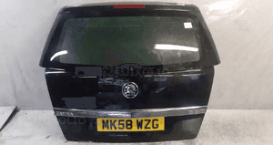 Klapa tył tylna bagażnika opel zafira b ii 2 Z20R czarna 1