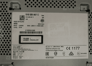 Volkswagen OE 510035867C radio dotykowe 3