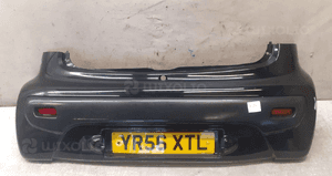 Zderzak tył tylny do peugeot 107 citroen C1 exl czarny 1