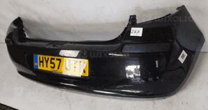 ) ZDERZAK TYŁ TYLNY DO RENAULT CLIO III 3 HB NV676 CZARNY 3