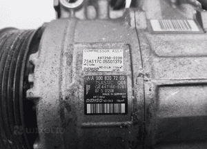 SPRĘŻARKA KLIMATYZACJI MERCEDES GLE I W166 166 3.0 CDI A0008307200 2015-19 6
