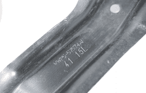 Vw polo v 6C lift belka wzmocnienie zderzaka przód 6C0807109 5