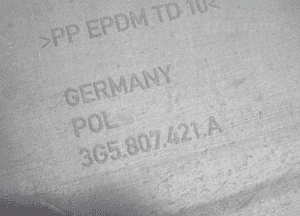 Vw passat B8 lift sedan zderzak tył 3G5807421A 14