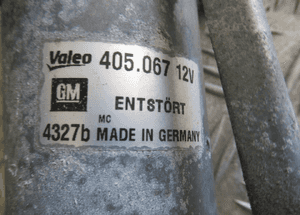 MECHANIZM SILNICZEK WYCIERACZKI PRZÓD OPEL CORSA D 2006- 3