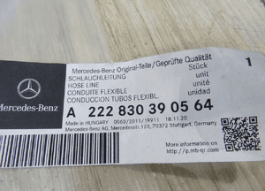 WĄŻ NAGRZEWNICY MERCEDES S-KLASA W222 A2228303905 4