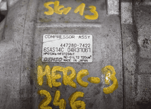 Sprężarka klimatyzacji mercedes cla gla W176 W246 447280-7422 4