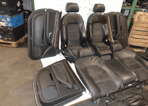 Fotele skóra alcantara el grzane audi A8 D3 4