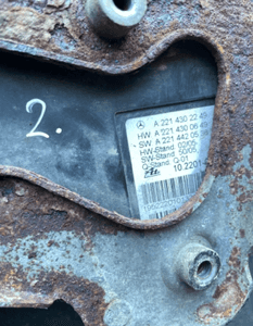 mercedes s 221 cl 216 moduł hamulca ręcznego ręczny  postojowy 5