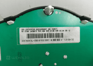 Licznik zegary citroen C3 ii europa 96668806XT 3