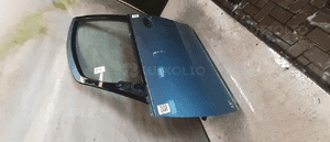 Drzwi przód przednie lewe mitsubishi colt 6 vi D09 szara błękitna 5D 5 drzwi 4