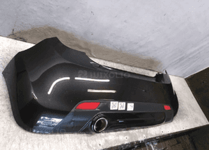 Chevrolet spark iii M300 zderzak tył tylni gar czarny 4