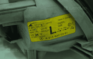 REFLEKTOR LAMPA BI XENON MERCEDES CL W215 PRZED LIFT EU 8