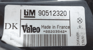 Opel vectra b lampa prawy przód 95-02 90512320 8
