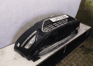 Zderzak przód przedni ford mondeo MK4 lift fl G6 czarny led halogeny 5