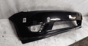 Zderzak przód przedni ford fiesta MK.6 vi D2 czarny halogeny 4