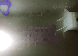 Osłona poszycie słupka prawa Audi A3 8P 8P3867244 6