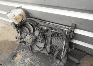 Opel Corsa D 1.3 1.7 cdti diesel chłodnica wody cieczy płynu wentylator intercooler komplet ! 6