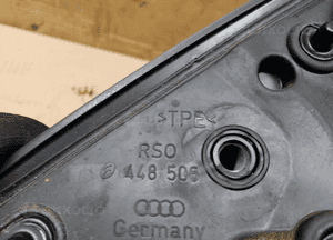 Lusterko zewnętrzne prawe Audi A6 C6 9 PIN LZ7Q 8