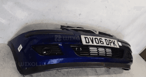 Zderzak przód przedni opel corsa c Z21B granat granatowy lift fl halogeny 4