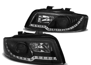 Lampy reflektory audi A4 B6 od 2000 do 2004 led kierunki 5