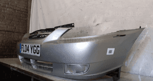 Zderzak przód przedni do kia rio 1 MK1 i S3 srebrny uszkodzony ! 2