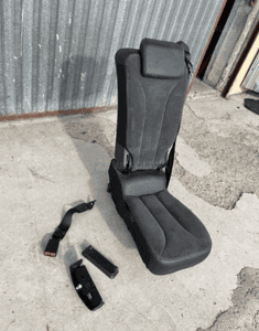 MERCEDES R 251  fotel tyl skora +  alcantara  czarna skóra idealny drugiego rzędu wąski 4