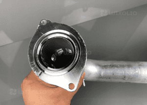 Rura przewód intercoolera touareg Q7 059145673EE 2