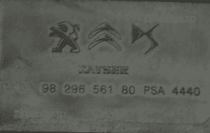 FILTR WĘGLOWY PEUGEOT 208 2008 1,2 B  9829656180 4