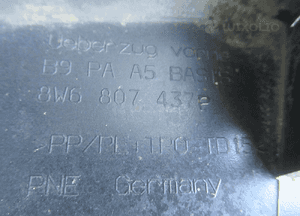 Zderzak przedni przód audi A5 ii lift F5 8W6 8W6807437P 2019-2024 29