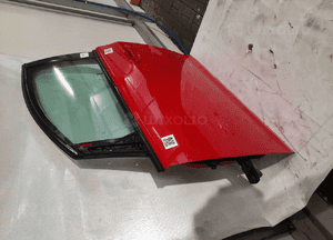 Drzwi przód przednie lewe  opel astra j iv 4 czerwone Z50B 4