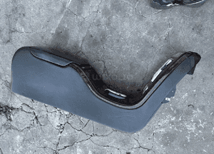 mercedes cl 215 podłokietnik dekor  drewno panel czarny szary 20