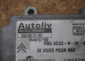 MODUŁ STEROWNIK AIR BAG XSARA PICASSO 9646757180 2