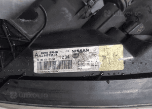 Nissan qashqai 1 i J10 lampa lewa reflektor lewy uk 1LL01033515 9
