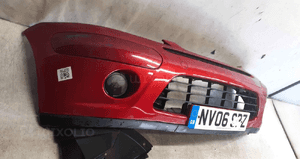 } ZDERZAK PRZÓD PRZEDNI CITROEN C3 LIFT FL EKQD BORDO BORDOWY 4
