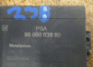 Moduł pdc parkowania peugeot 1.6 ehdi 966666380 2
