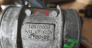 Przepływomierz opel vectra 2.2 16V nr 12569224 / 12576059 4