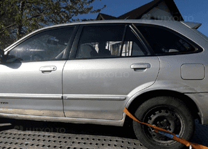 Mazda 323f bj  HB 98-03 Drzwi  lewe tył tylne w kolor  szyba 7