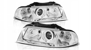 Lampy reflektory do audi A4 B5 od 1999 do 2000 roku soczewki depo 1