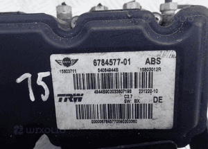 6784577-01 pompa hamulcowa abs mini cooper R56 2