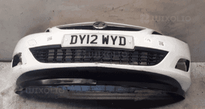 Zderzak przód przedni do opel astra j 4 iv Z40R biały do naprawy !! 1