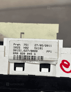 Panel nawiewu klimatyzacji vw polo v 5 6R org 3